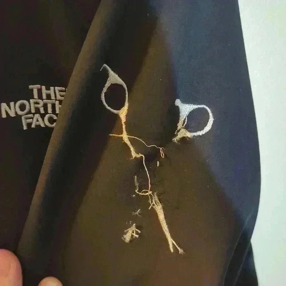 The North Face, black jacket, large - Picture 5 of 9